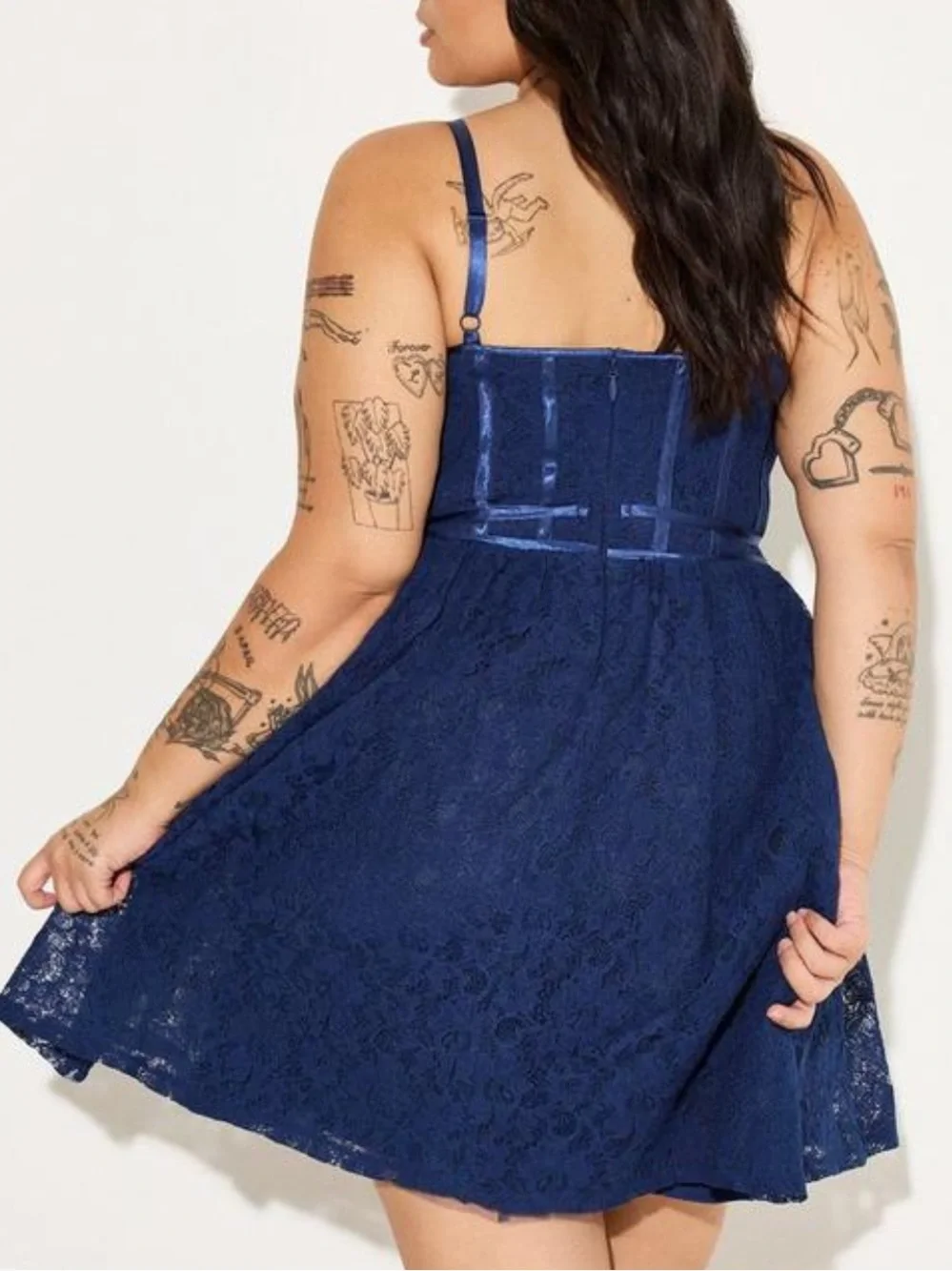 NWT Torrid LoveSick Basque-waist mini dress size 18 2 2x - Picture 2 of 6